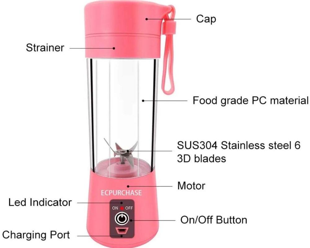 6 Blade Electric Juicer Machine